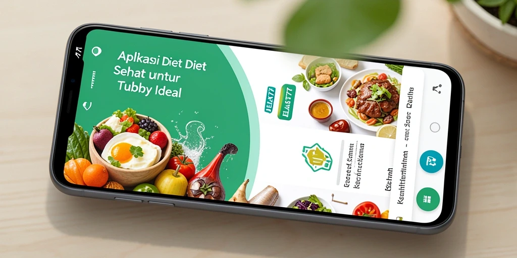 Antarmuka JELAS777 menampilkan fitur Diet Sehat yang mudah dipahami.