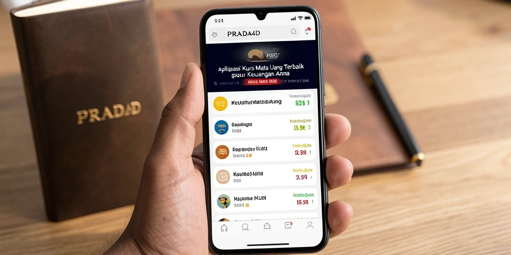 Tampilan antarmuka aplikasi PRADA4D yang informatif dan mudah digunakan.