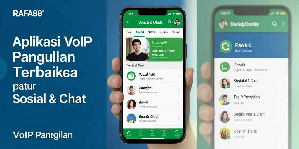 Antarmuka RAFA88 yang ramah pengguna dan fungsi VoIP Panggilan yang efisien.